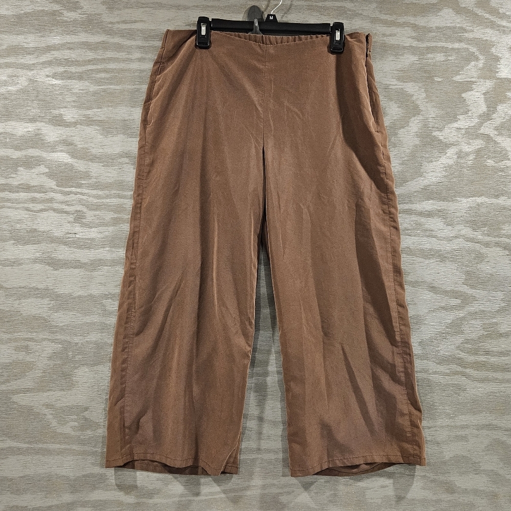 J. Jill Brown Cropped Pants